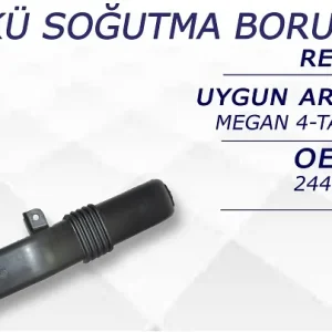 AKÜ SOĞUTMA BORUSU MEGANE IV - TALİSMAN