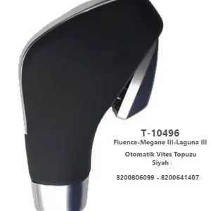 OTOMATİK VİTES TOPUZU ( SİYAH ) FLUENCE - MEGANE III - LAGUNA III