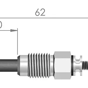 KIZDIRMA BUJİSİ ( 11V ) AUDI 80- 90 1.6 - 1.9 D- T4 2.4 D- PASSAT 1.6 TD- GOLF- JETTA- 1Y INCA