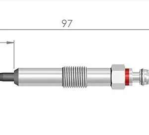 KIZDIRMA BUJİSİ ( 4.4V ) FLUENCE- MGN III- DUSTER- CLIO IV- KANGO III 1.5 DCİ ( K9K- Euro5 )