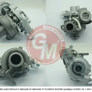 TURBO KOMPLE ( K9K- 90BG- EURO6 ) MGN III- IV- FLUENCE- DUSTER- QASHQAI- SCENİC III 1.5DCI