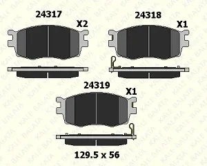 FREN BALATASI ÖN İKAZLI ACCENT ERA-HYUNDAİ İ30-İ20-İX20-İX35-SONATO-CEED-CERATO-RIO II
