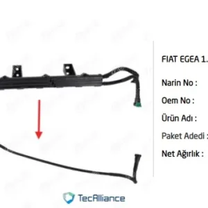 YAKIT BORUSU FIAT EGEA 1.3 MLTJ