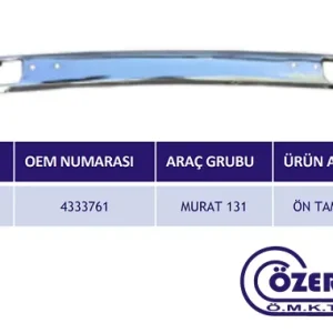 TAMPON ÖN ( NİKELAJLI ) MURAT 131