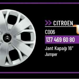 JANT KAPAĞI 16 JANT 06- CİTROEN JUMPER III