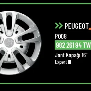 JANT KAPAĞI 16 JANT PEUGEOT EXPERT III