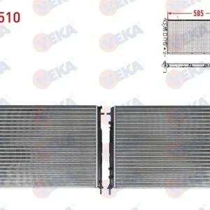 RADYATÖR MEKANIK DACIA LOGAN (LS) 1.5 DCI M-T 2004-2012