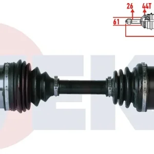 AKS KOMPLE SAĞ 02-06 FORD RANGER 2.5 TDCİ