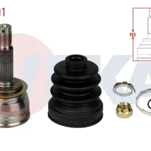 AKS KAFASI SOL-SAG ÖN DIŞ HYUNDAI ACCENT ERA 1.4i 16v - 1.6 CVVT - GETZ 1.3i - 1.5 CRDI