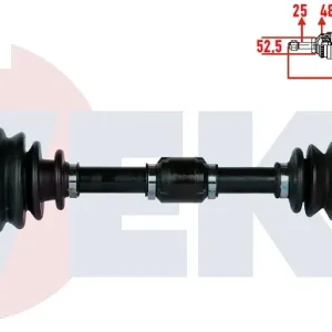 AKS KOMPLE SOL 12- HYUNDAİ ACCENT BLUE 1.6 CRDİ