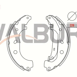 FREN BALATASI ARKA PABUÇLU 02-13 FORD TRANSİT - CONNECT - TOURNEO 1.8 Dİ - TDCİ