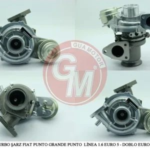TURBO KOMPLE ( EURO 4-5 -105BG ) BRAVO II- G.PUNTO - LİNEA - EGEA - DOBLO III- IV 1.6 MLTJ