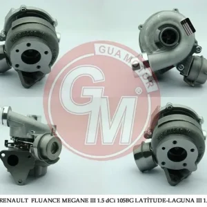 TURBO KOMPLE ( K9K - 105BG ) MGN III- IV- FLUENCE- DUSTER- QASHQAI J10- LAGUNA 1.5 DCİ 110