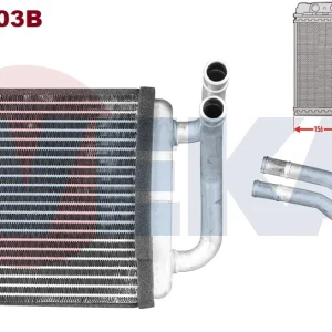 KALORİFER RADYATÖRÜ BRAZING INCE KAZAN MITSUBISHI L300 2.5D 2001-2009