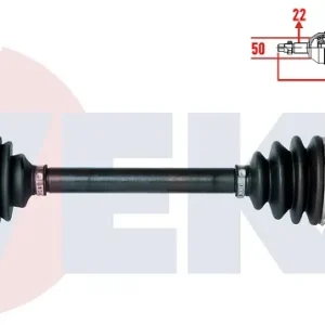 AKS KOMPLE SOL ÖN 86-94 LADA SAMARA 1.5