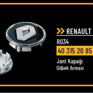 JANT KAPAĞI GÖBEK ARMASI RENAULT UNIVERSAL